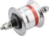 SHIMANO Втулка динамо серебристая 36H гайка тип J2 ADH2N40JDS DH-2N40 6V-2.4W OLD93mm
