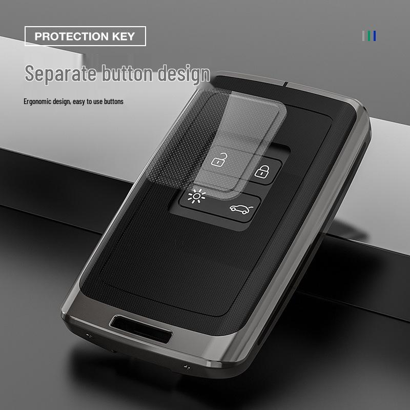 Renault Koleos Key Cover: Metal Protective Shell for Dongfeng Renault Models