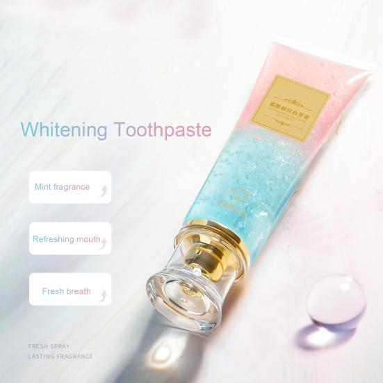 1/2Pcs 100G Teeth Whitening Nicotinamide Toothpaste Men Women Teeth Bad Breath Stain Removal Gums Care Deep Cleaning Brightening Toothpaste
