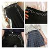 Women Chain Belt Cutout Heart Waist Body Chain Adjustable Metal Retro Sash Belt Chains - PJ