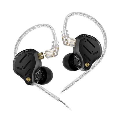Высококачественные Hi-Fi наушники Linsoul KZ Pisces с обновленными двойными динамическими драйверами и улучшенной акустической структурой, встроенные фильтры профессионального уровня,