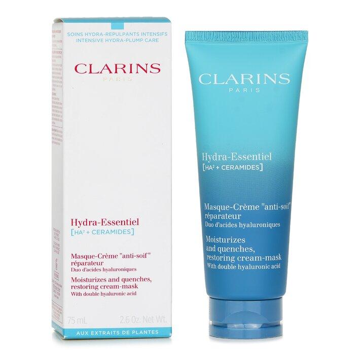 Clarins Hydra Essentiel увлажняет и успокаивает кожу в этой кремовой маске.