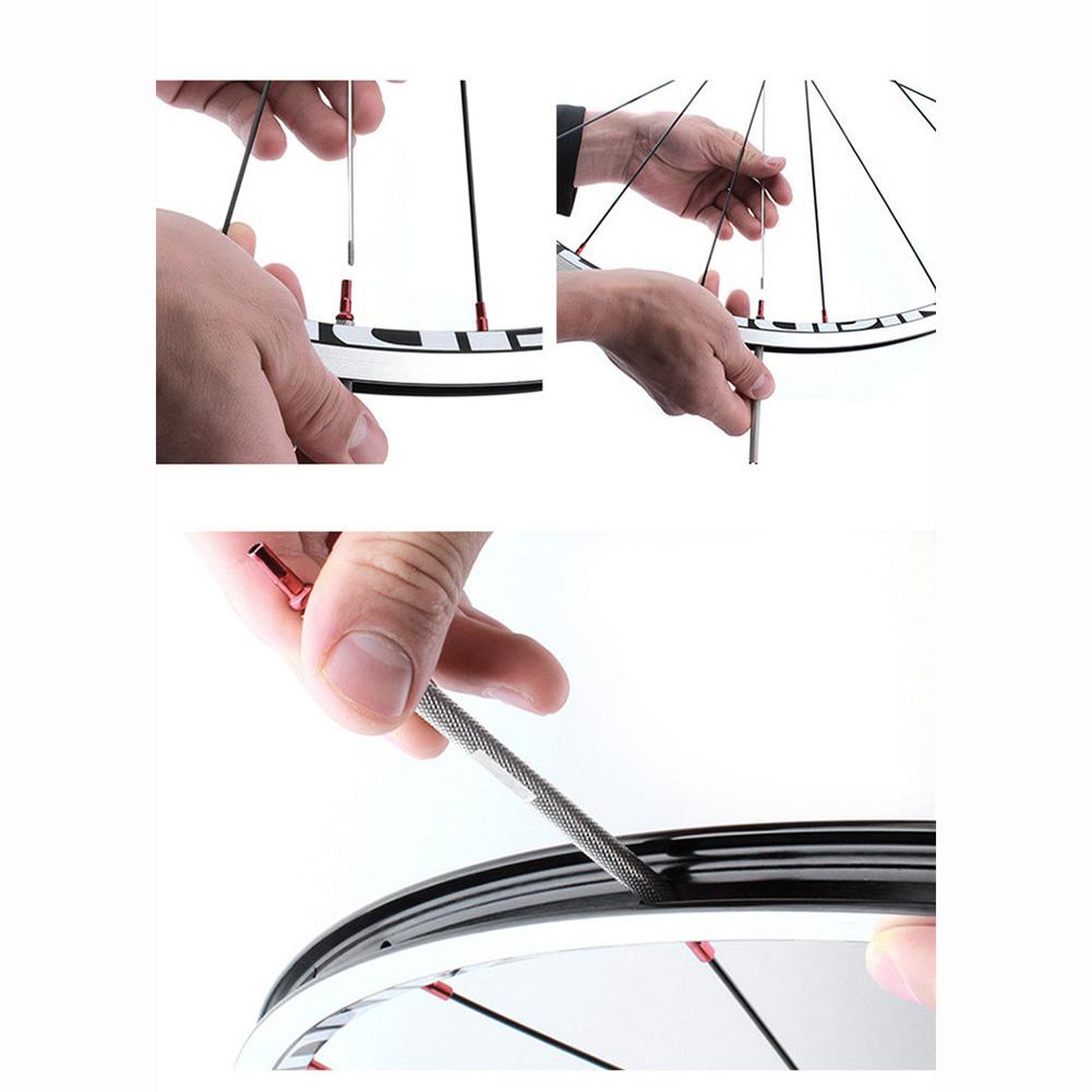 Bicycle Spoke Cap Perforator Fixing Tool For Mountain Fixie Gear Road Folding Bike Maintenance Wheel Assembly Tool