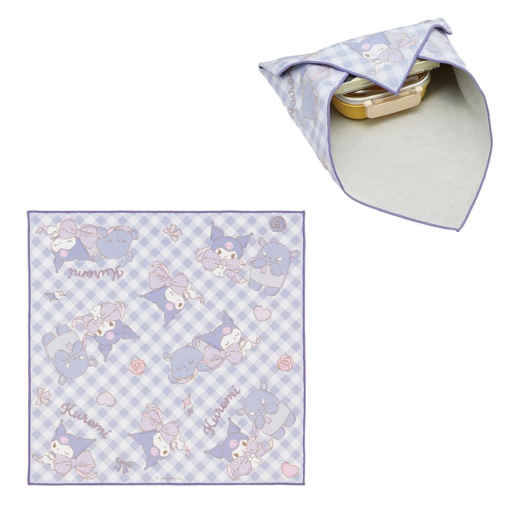 Обеденный набор для фигуриста Легко для Sanrio Kuromi Большой KBST4368518 Самоклеящаяся ткань, Галстук, Лента, Для девочки,