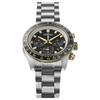 Seiko Prospex Часы с солнечным кварцевым механизмом и стальным ремешком 41,4 мм Мужские часы Черный циферблат SSC941P1