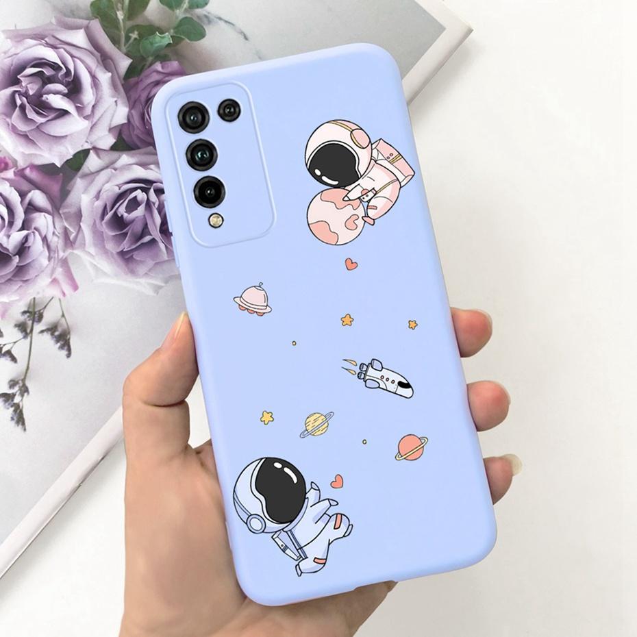 Чехол для Honor 10X Lite Милый Мультяшный Конфетный Цвет Мягкий Силиконовый Чехлы для Телефона Для Honor 10X Lite DNN-LX9