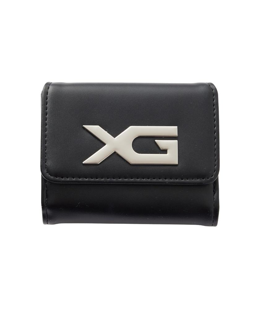 Мини-кошелек X-girl XG с пряжкой-эмблемой из искусственной кожи (105254054006) Черный, один размер