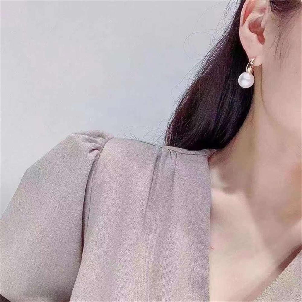 Classic Pearl Earrings Accessories 925 Sterling Silver Earring Needle For Women 14k Gold Filled Plating Accessiroes Making
