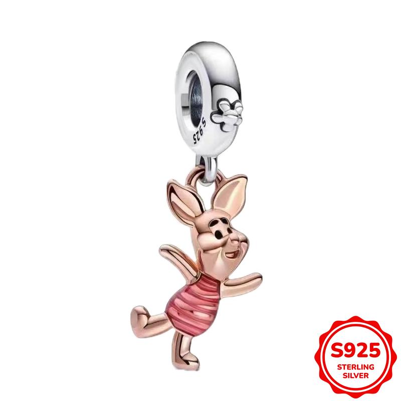 Charms Silver 925 Pendant Beads Fits 3mm Bracelet Bangle Necklace For Women Luxury DIY Jewelry Making Fine Gifts