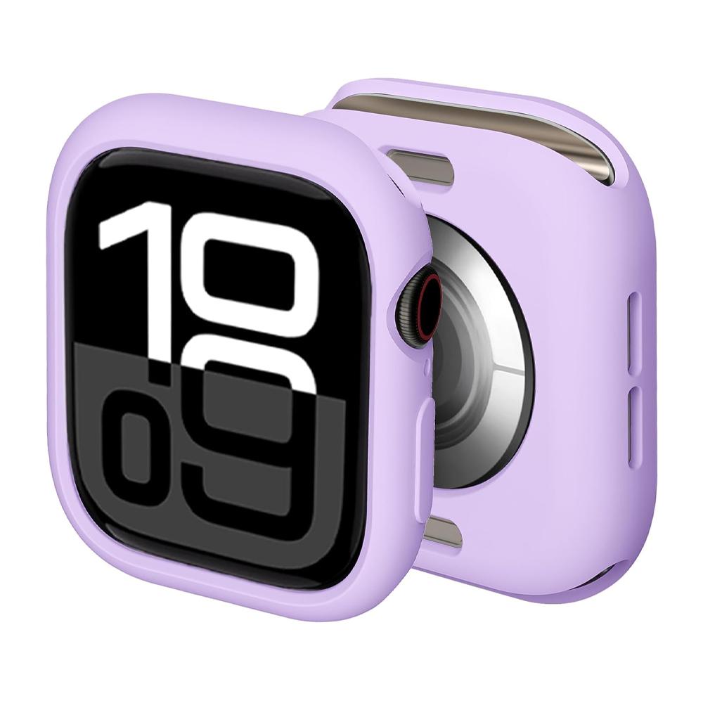 Чехол для Apple Watch 10 11 46 мм 42 мм Аксессуары Ударопрочный Защитный Мягкий Силиконовый Бампер Оболочка Чехол iwatch Серии Защита