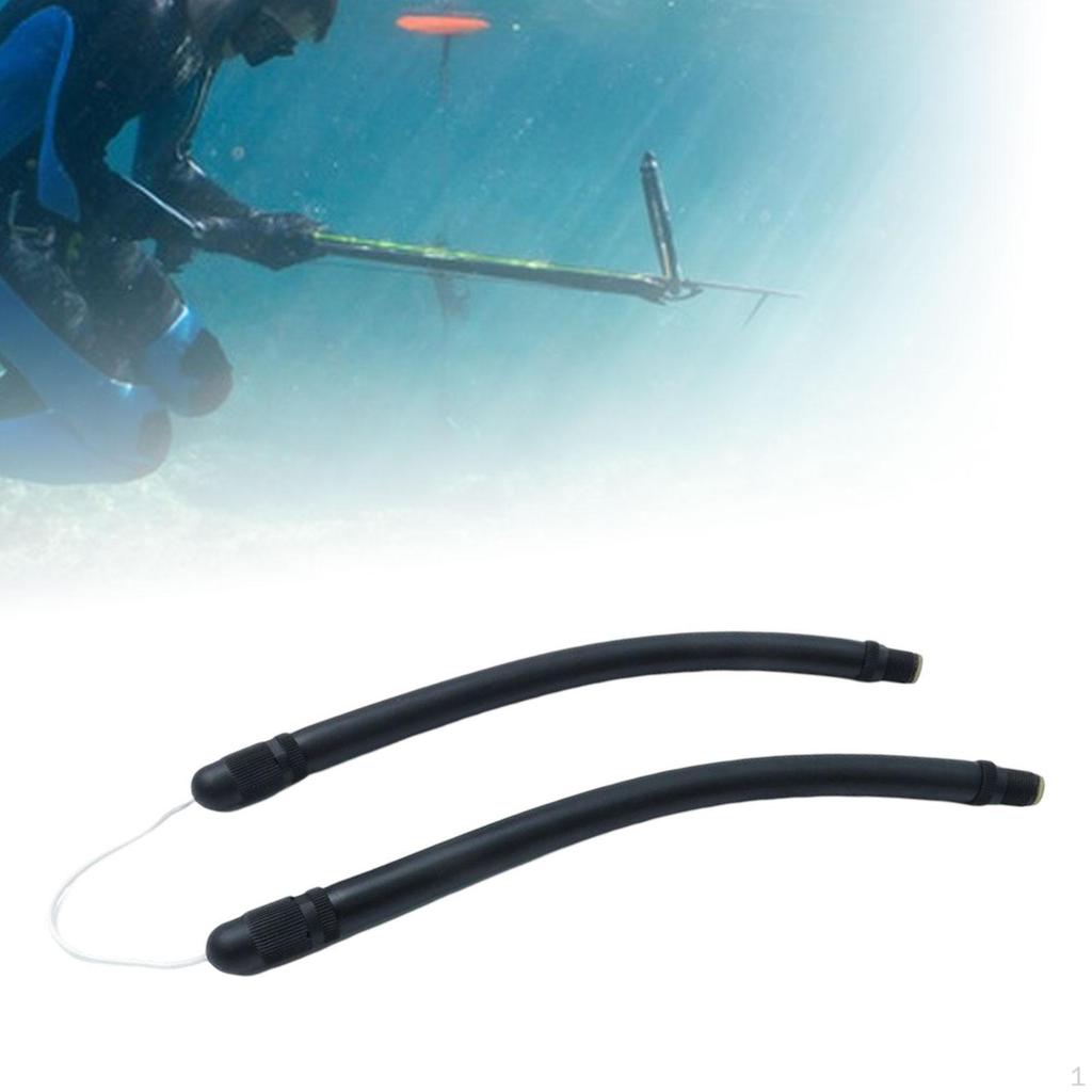 Fish Elastic Tubing Professional Heavy Duty Latex Assembly Spearfishing Band Connector