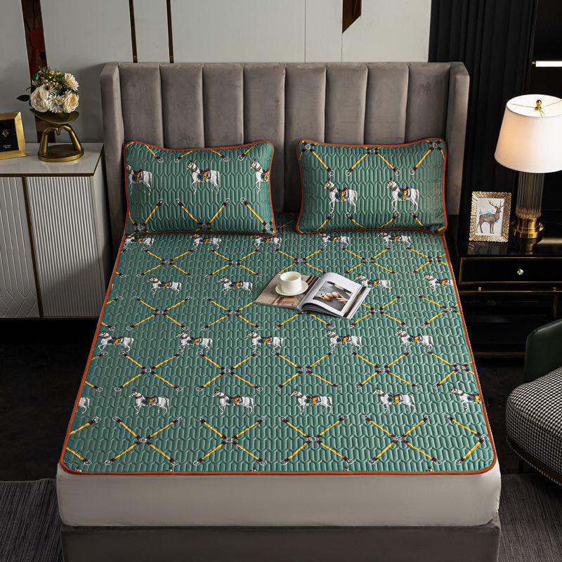 Мягкое постельное белье из хлопка высокого качества, наматрасник, утолщенное стеганое покрывало, эластичные простыни, простыня на подкладке