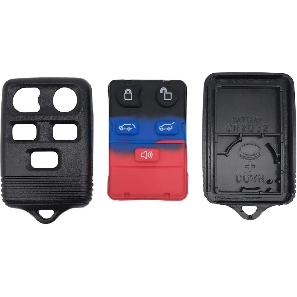 Replacement Key Fob Shell Case Fit for Ford Lincoln Vehicles with FCC ID CWTWB1U551 (1)