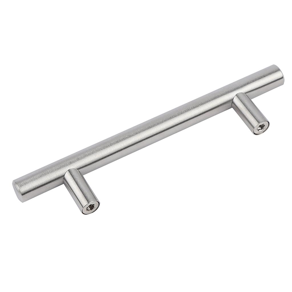 Нержавеющая сталь Т-образный шкаф для шкафа, ящика, ручки для мебели, аксессуар для мебели (10 шт)