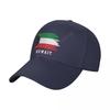Baseball Cap Kuwait Flag Flag Cool Kuwaitis Fans Wild Sun Shade Peaked Adjustable Outdoor Caps for Unisex Women
