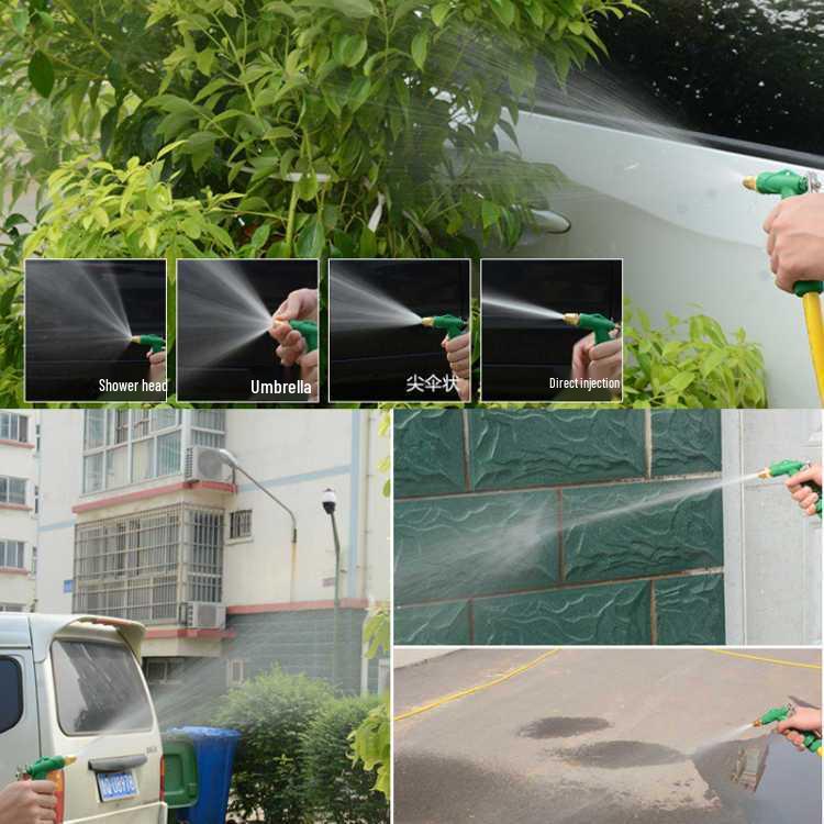 Explosion-Proof Universal Water Hose & High-Pressure Spray Gun for Car Wash & Home Use - 10m, 15m, 20m Options