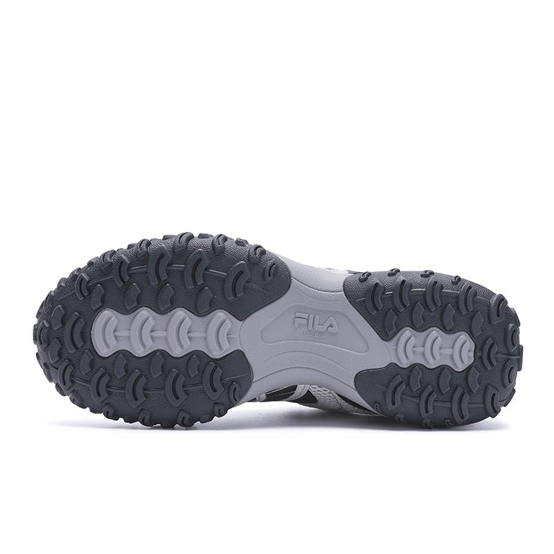 Fila Echappe 2 Балетки Мода Индивидуальность Трендовые Удобные Прочные Дышащие Низкий верх Повседневная обувь Женская обувь Черный Серый F12W522146FSM