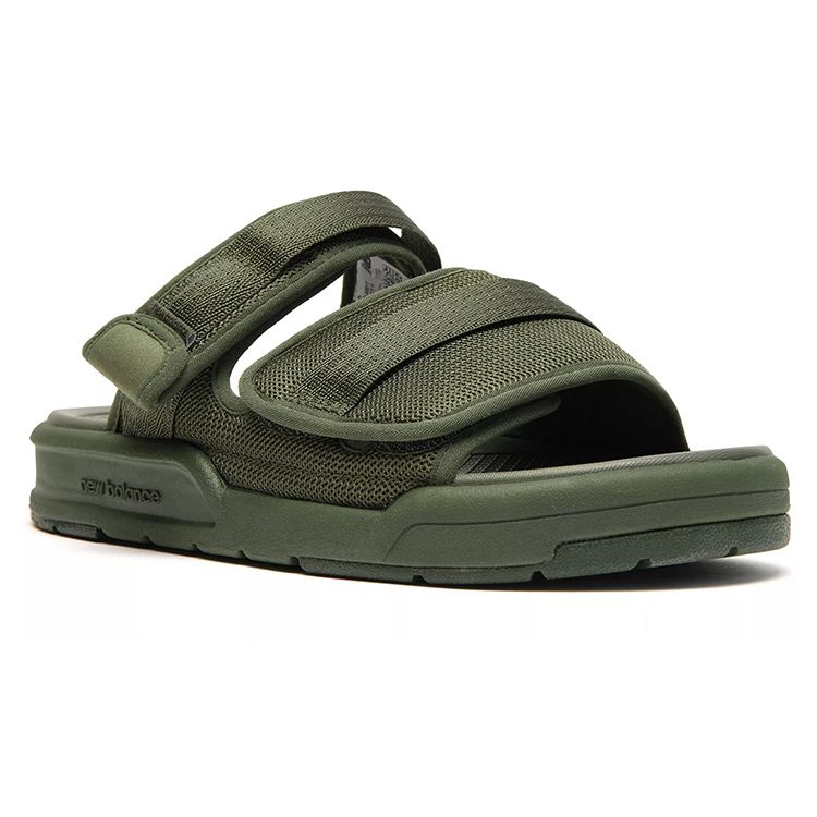 New Balance 3201 Comfortable Rubber Sole Slide Sandals Unisex Sandals Dark-Green SDL3201T