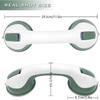 New 2 Bathroom Grip Tub Shower Bar Rail Bath Safety Handle Suction Cup Handrail Grab