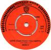 7-дюймовая пластинка MERCY 4 Love Can Make You Happy WB7291 Warner Bros. Re 1969 UK Поп Б/У