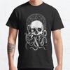 100% Cotton Summer Men T Shirts Pieces of Cthulhu Printed Casual Top Tees