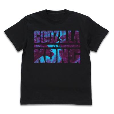 Cospa Godzilla Kong Логотип Godzilla Kong ЧЕРНЫЙ размер L против. против. Футболка