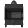 Fireplace Insert KRATKI LUCY 14 kW Ø200 BLACK with Closing Built-in Kit