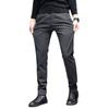 Casual Pants for Men's Spring and Autumn Comfortable Slim Fitting Straight Leg Pants, Versatile and Fashionable Light Business Pants for Men