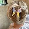 Sweet Acetic Acid Hair Claw Korean Style French Shark Clip Butterfly Acetate Hair Claw  Girls