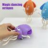 Electric Dancing Octopus Toy with LED Lights Music Obstacle Avoidance Octopus Toy Toddlers Boys Girls Rechargeable Interactive Crawling Octopus Toy