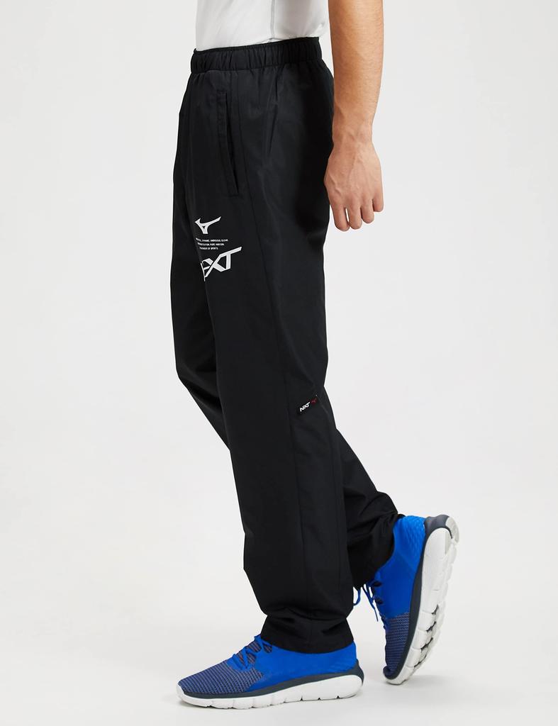 Mizuno Тренировочный утеплитель Breath Thermo и брюки N-XT размера S, влагоотводящие, ветрозащитные, водоотталкивающие, 32JF2740, черный,