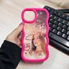 Чехол для мобильного телефона Addison Rae для iPhone 17 16 15 14 13 12 11 Air Pro Max Plus Волнистый край ТПУ Цветная Обложка Обложка Роскошный Красивый