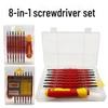 8-in-1 Insulated Magnetic Screwdriver Set for Electricians