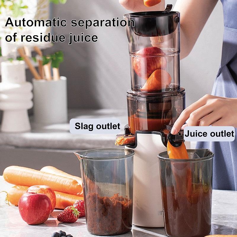 Xiaomi 200W Electric Slow Juicer Automatic Large Caliber Original Juicer Orange Celery Juicer Residue Juice Separation Fruit Juicer 2L