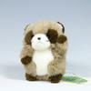 Bamboo Shoot Petit Forest Friends Keychain Raccoon Plush Toy 68442