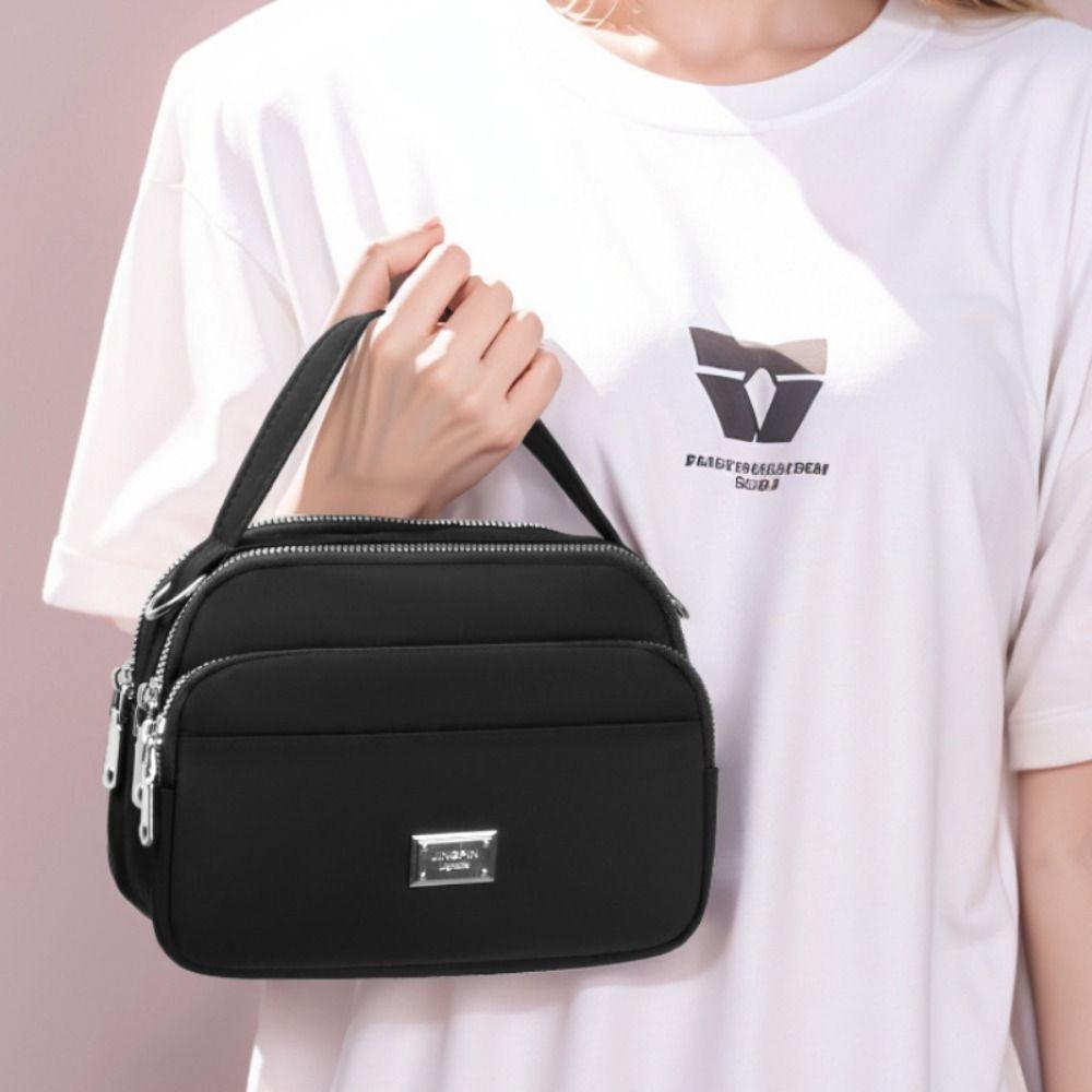 Многокарманная сумка через плечо Высококачественная женская сумочка Модная сумка кросс-боди Женская