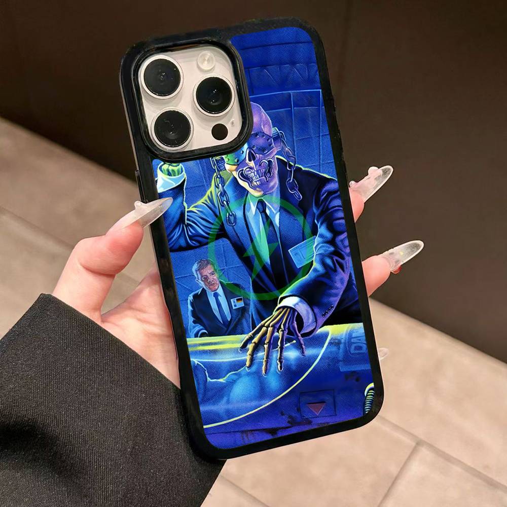 M-Megadeth Logo For Magesafe Magnetic Wireless Phone Case For IPhone 17 Pro Max Air 13 12 Mini 16 15 14 11