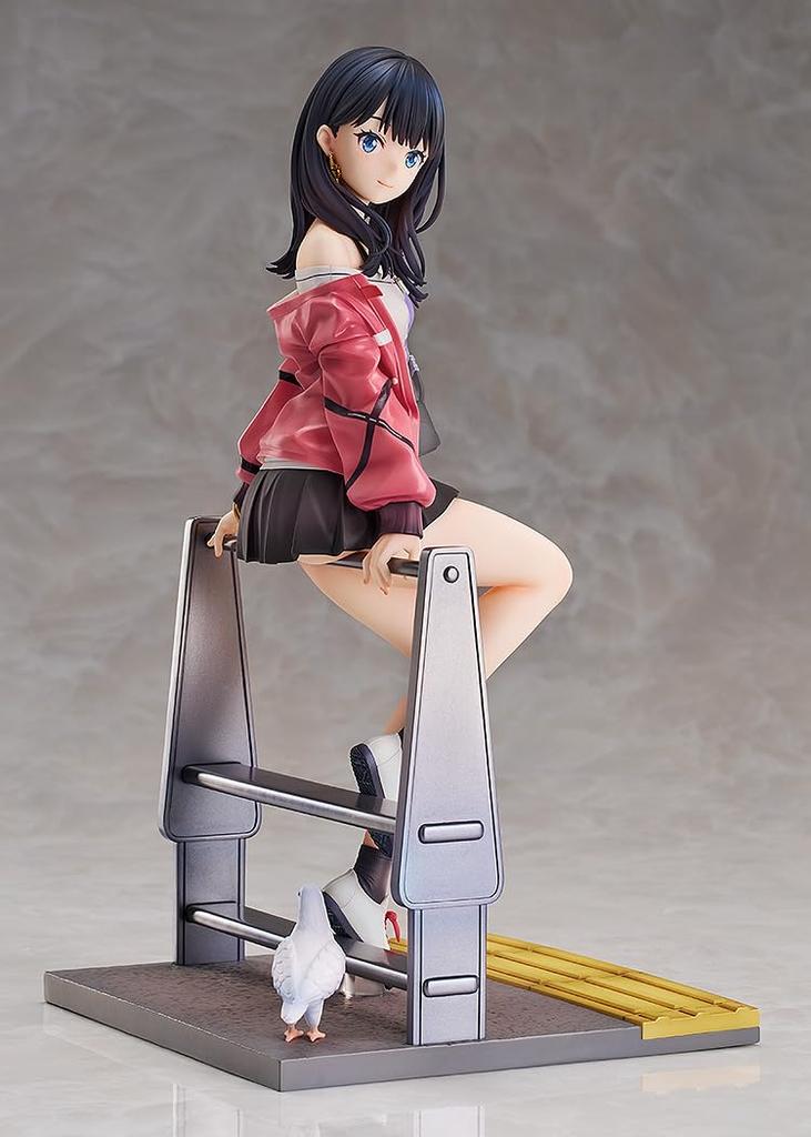 GRIDMAN DYNAZENON x Azur Lane Рикка Такарада Синяя Небесная Станция Масштабная Пластиковая Раскрашенная Полная Фигурка 1/7