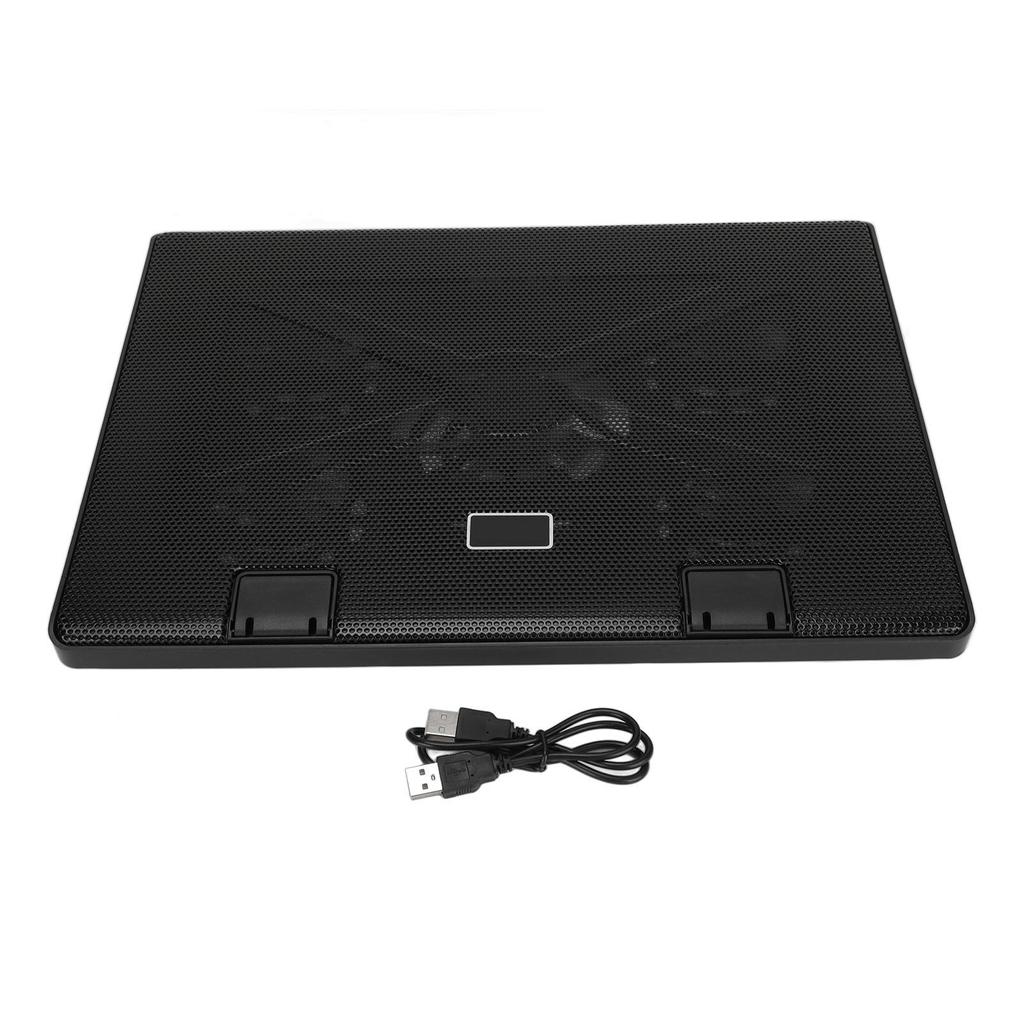 Laptop Cooler Silent Operation Laptop Cooling Stand with 5PCS Fan Dual USB Ports Cooler Fans for