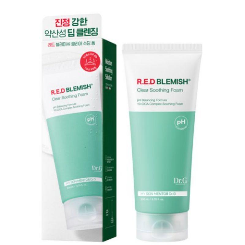 Dr.G Пенка для умывания pH Cleansing Red Blemish Clear Soothing Foam 200 мл
