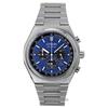 Мужские часы Zenshin Chronograph Super Titanium Blue Dial Eco-Drive CA4610-85L 100M