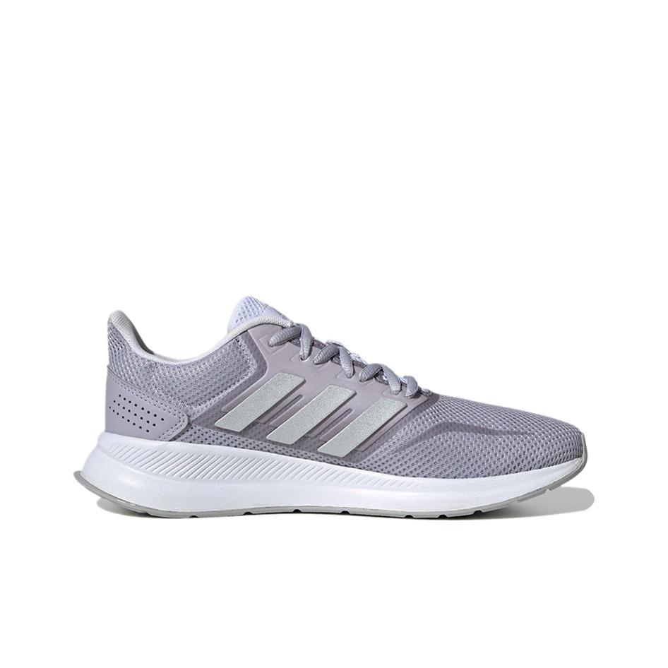 adidas Neo Runfalcon 1.0 Удобные Дышащие Сетчатые Низкие Повседневные Кроссовки для Бега Женские Кроссовки Фиолетовые FW5160