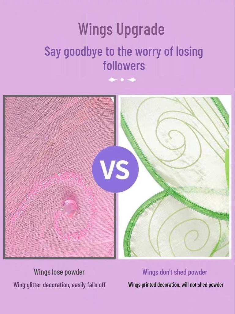 Cross-Border Christmas Party Elf Butterfly Wings