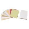 100Pcs Pearlescent Card Stock Round Corner 15x10CM Hard Natural Texture Rubber Stamp Card Paper for
