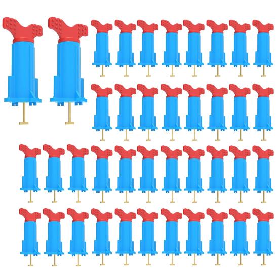 20/40 шт. многоразовых инструментов для плитки, система выравнивания плитки, быстрое позиционирование, высокоэффективное самовыравнивание плитки