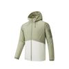 Outdoor Series Color Block Zipper Hooded Versatile Casual UV Protection Jacket Men Jackets Floating-Gray Ivory-White 152526605-3