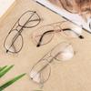 Women Men Oversized Metal Ultra Light Resin Eyeglasses Glasses Myopia Glasses Vision Care