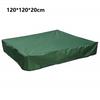 120x120x20см 210D Оксфордская ткань Покрытие для песочницы Квадратное покрытие для бассейна со шнурком Покрытие для песочницы