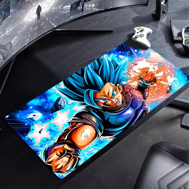 Kawaii Mouse Pad Dragon Ball Anime Gabinete Gamer Computer Desk Mat Durable New Xxl Keyboard Gaming Accessories Mousepad