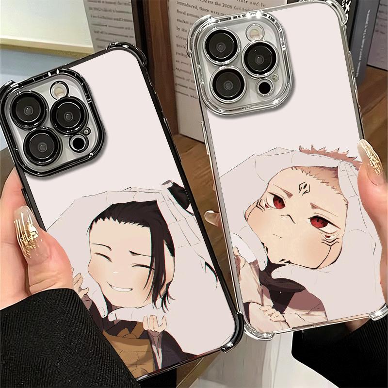 JUJUSU Аниме Персонаж Милый Мягкий Чехол Для Телефона Для Xiaomi Poco X7 X8 Pro Max X6 X5 X3 F8 Ultra F7 M8 M7 M5S Redmi 15C 15A 15 14C 13